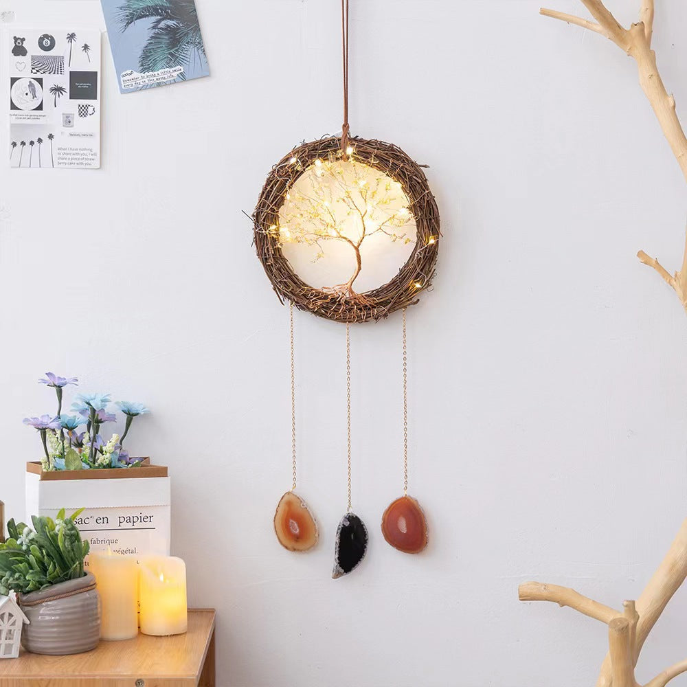 citrine circular suncatcher